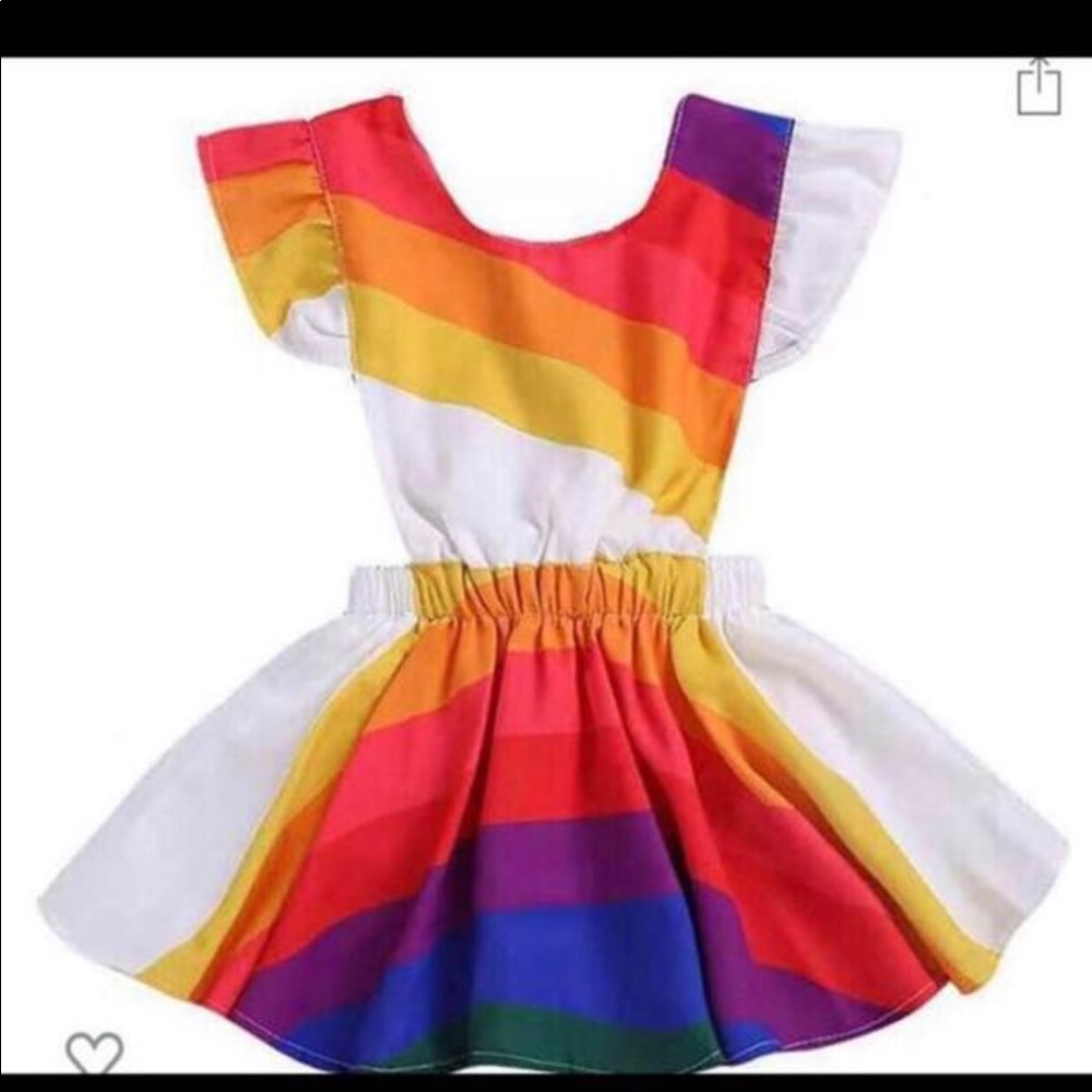 Gently worn rainbow dress